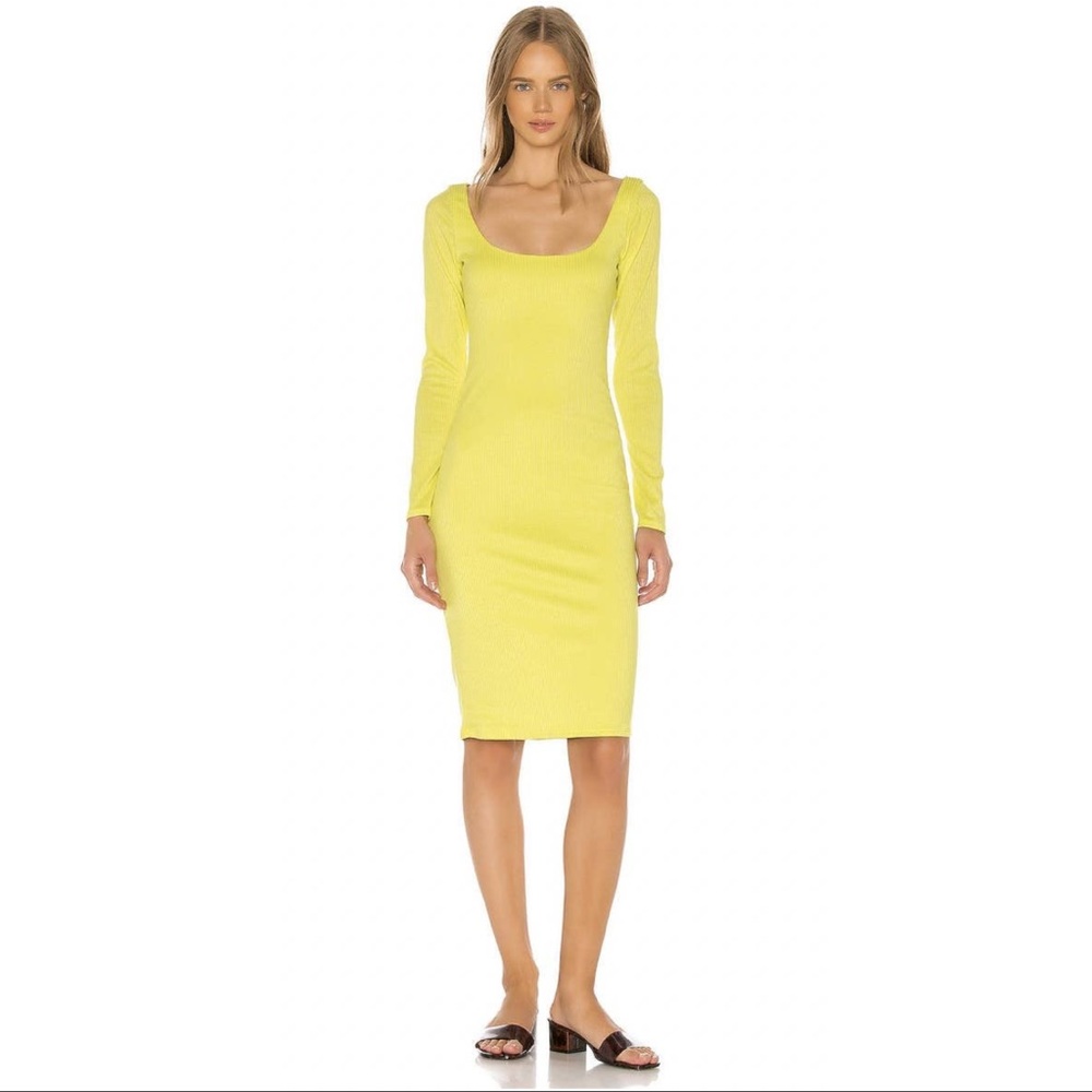 SONG OF STYLE Octavia Dress Size Small Neon
